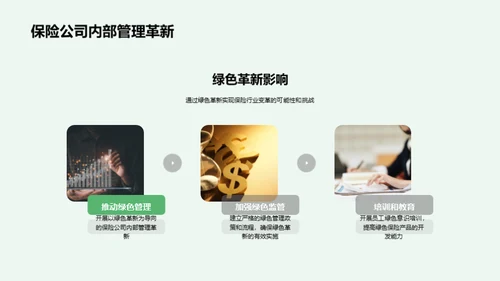 绿色革新与保险业