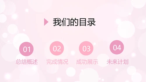 粉色梦幻公司产品介绍宣传通用PPT动态模板