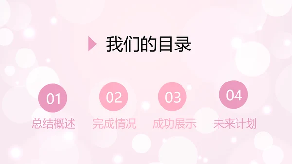 粉色梦幻公司产品介绍宣传通用PPT动态模板