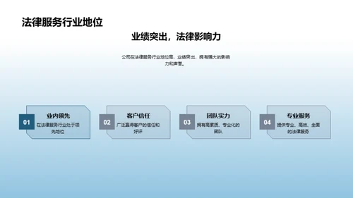 法律领航 铸就卓越