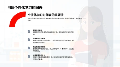 高二学期学习指导PPT模板