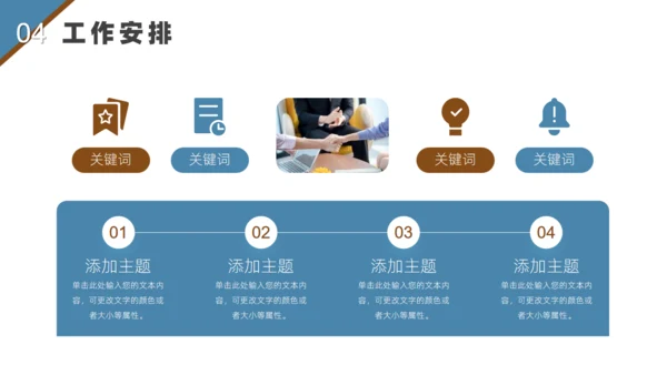 年终述职报告通用PPT模板