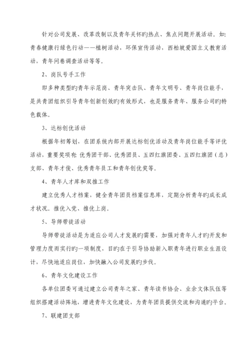 中建分公司团支部工作标准手册.docx