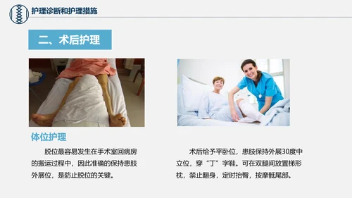 股骨颈骨折术后护理查房培训教学PPT课件