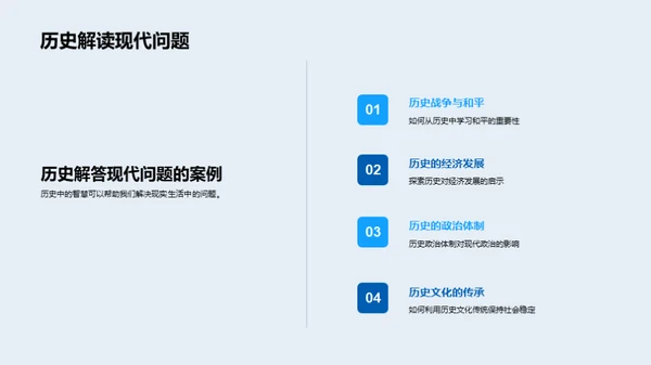 历史与现代互动