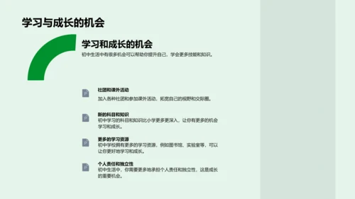 初一生活新篇章