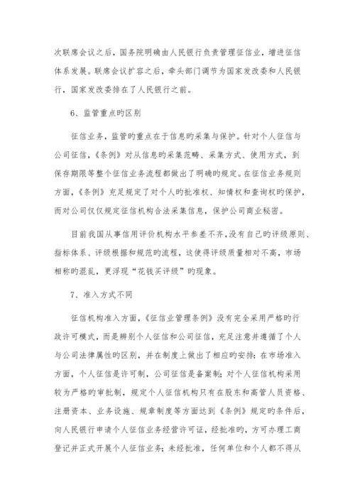 征信制度和评价制度的关系.docx