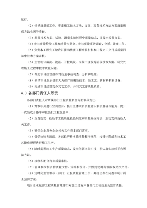 工程总承包部质量管理办法模板.docx