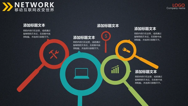 手机支付移动互联网金融商务通用PPT模板