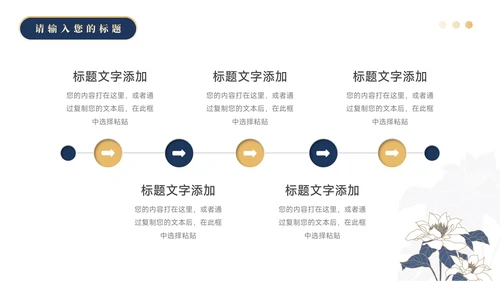 蓝金高级质感蓝金教学设计模板PPT模板