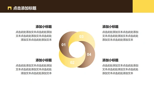 棕黄色都江堰介绍旅游攻略PPT模板