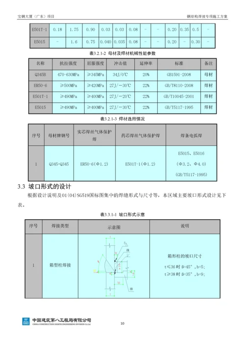 钢结构焊接施工方案(最终版)-15119.docx