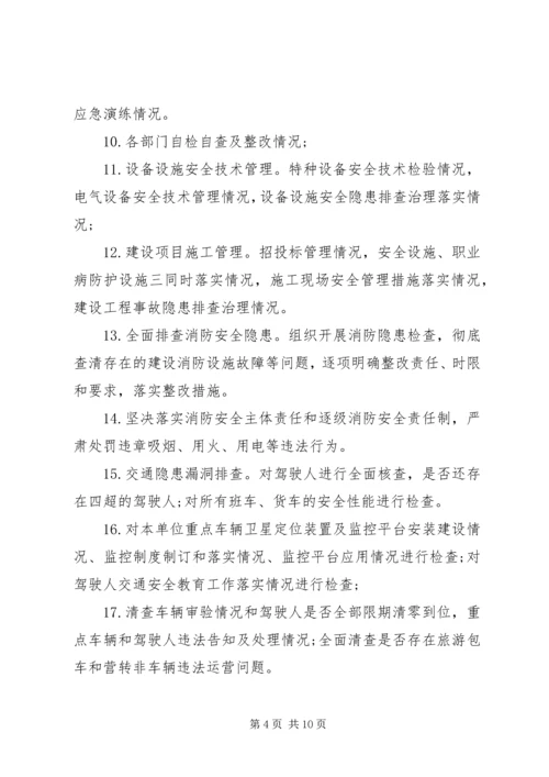 春季安全大检查计划 (2).docx