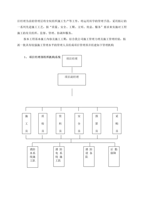 消防工程施工组织设计样板.docx