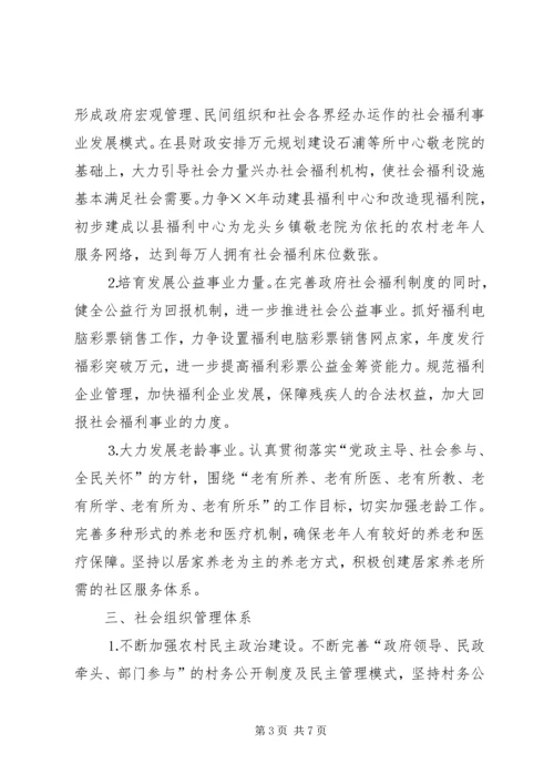 年民政工作基本思路工作计划 (3).docx