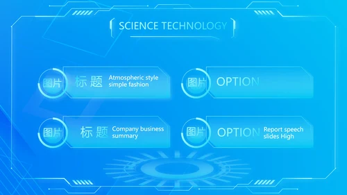 蓝色大气牙科信息化建设工作总结PPT
