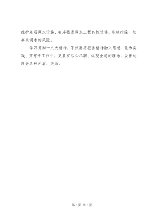 学习十八大汇报材料.docx