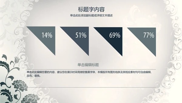 创意精美古香古色中国风ppt动态模板