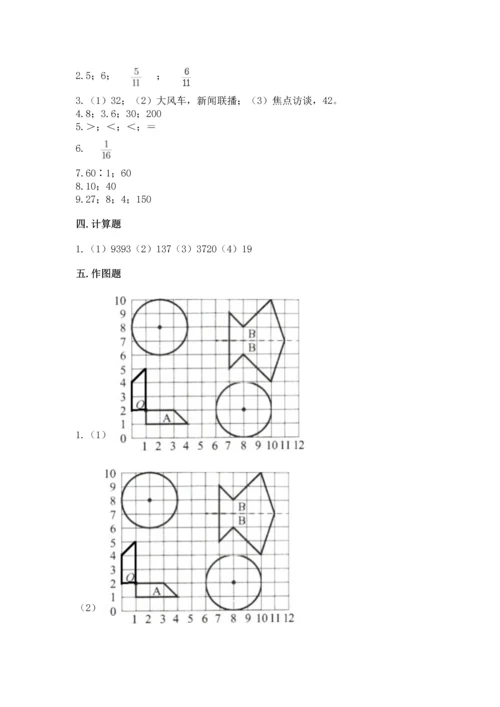 小学六年级上册数学期末测试卷附完整答案【全国通用】.docx