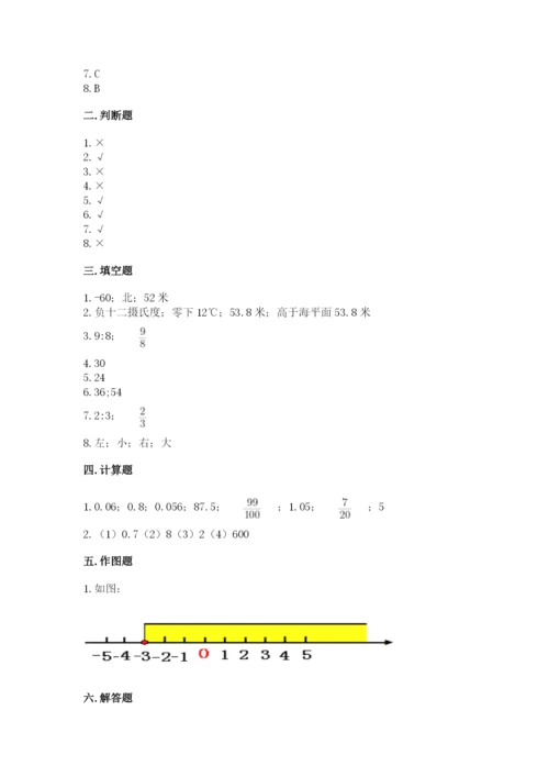 北京版六年级下册期末真题卷（实用）.docx