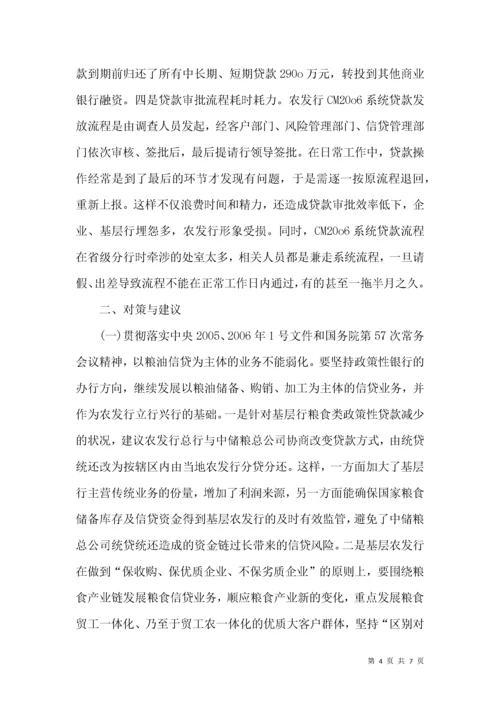 农发行信贷业务发展状况思索.docx