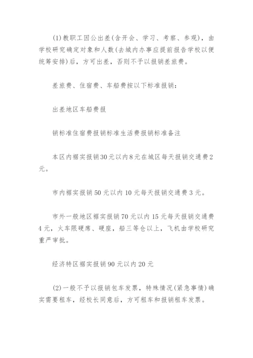 某中学财务管理制度.docx