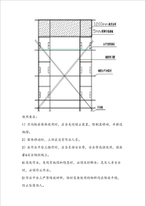 门式移动脚手架专项施工方案审批稿