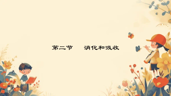 人教版（新课程标准）七年级下册4.2.2 消化和吸收课件(共22张PPT)