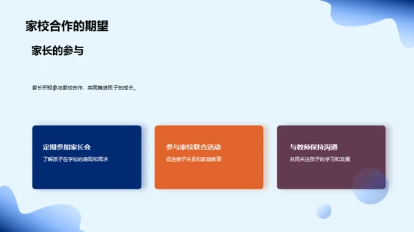 共塑未来，家校携手