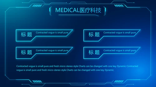 医疗科技信息化建设工作总结报告PPT