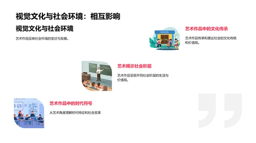 艺术与历史教学PPT模板