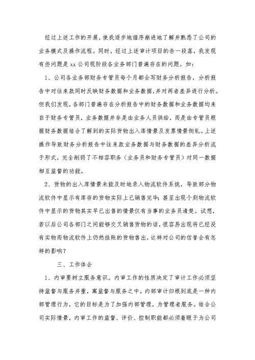 2021年审计个人工作总结报告 32