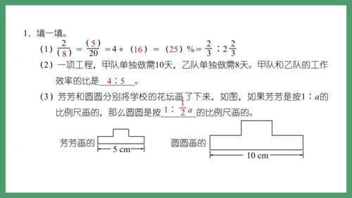 新人教版数学六年级下册6.1.9 比和比例课件