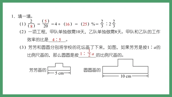 新人教版数学六年级下册6.1.9 比和比例课件