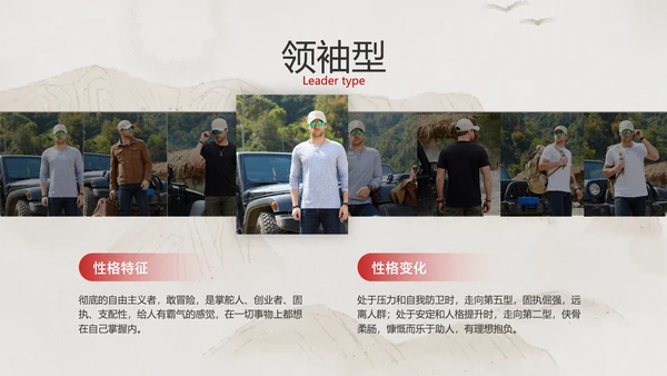 米色中国风企业员工心理洞察培训