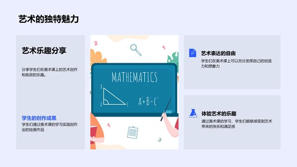 美术课程设计解析PPT模板