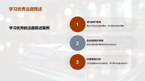 赢在开口：法庭陈述艺术