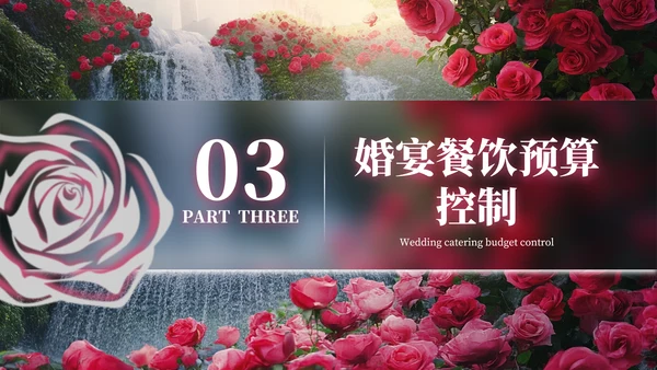 粉红色毛玻璃520情人节PPT模板