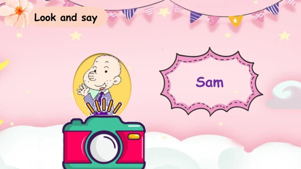Module 1 Unit 1 I'm Sam 课件(共30张PPT)