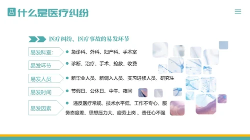 医疗纠纷防范应对处理医院医生护士医疗培训PPT课件预防