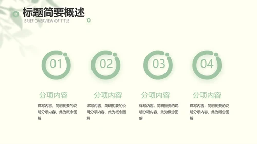 文艺绿色小清新纪念册电子相册动态PPT