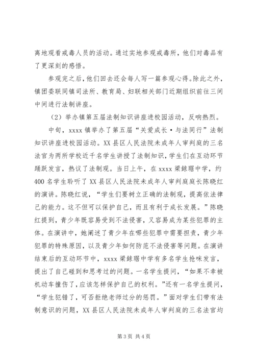 乡镇社会工作局法制建设年终工作总结.docx