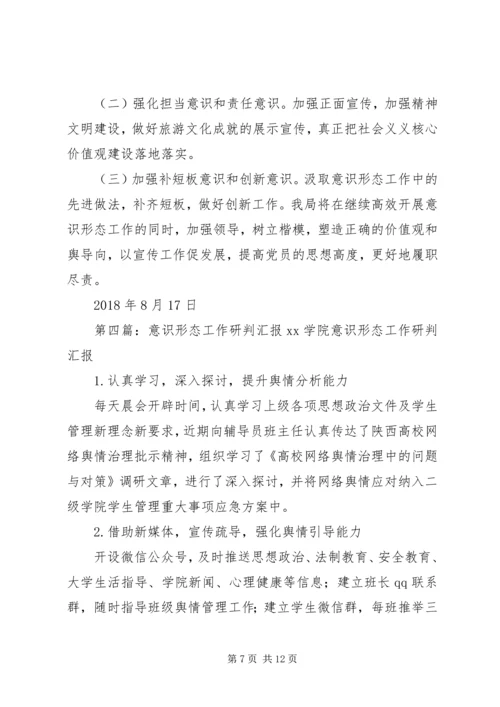 意识形态工作分析研判制度.docx