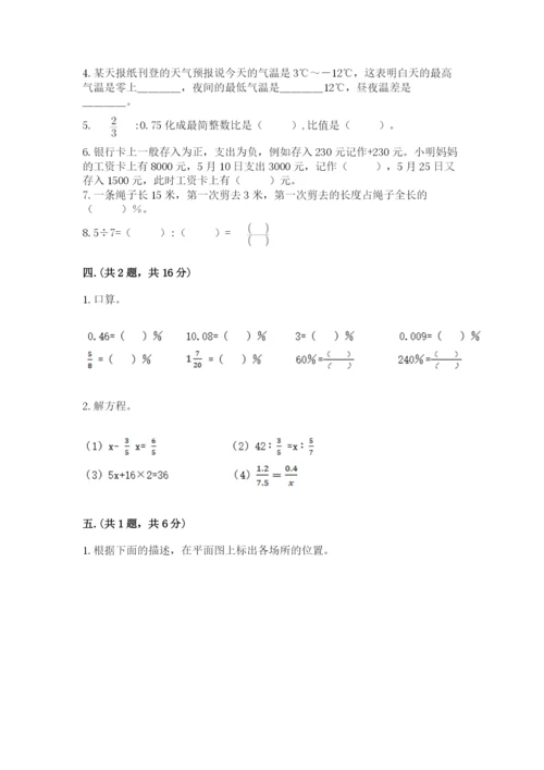 六年级毕业班数学期末考试试卷精品（典型题）.docx
