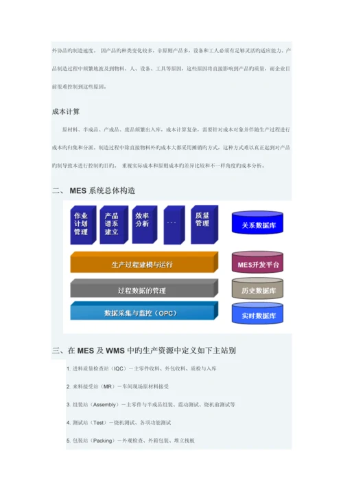电子组装业MES解决方案.docx