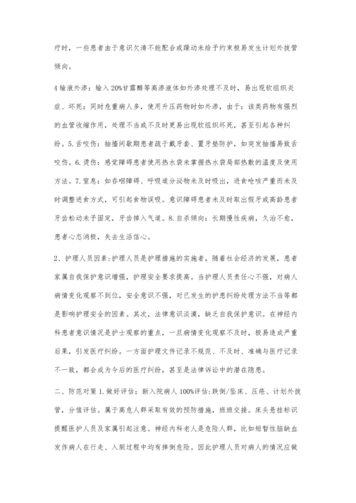 神经内科护理安全隐患及对策廖艳.docx