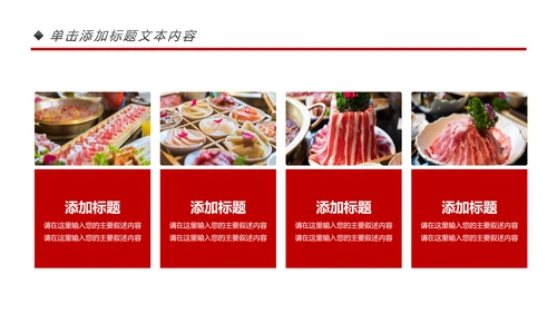 餐饮连锁重庆麻辣火锅宣传推广加盟PPT模板