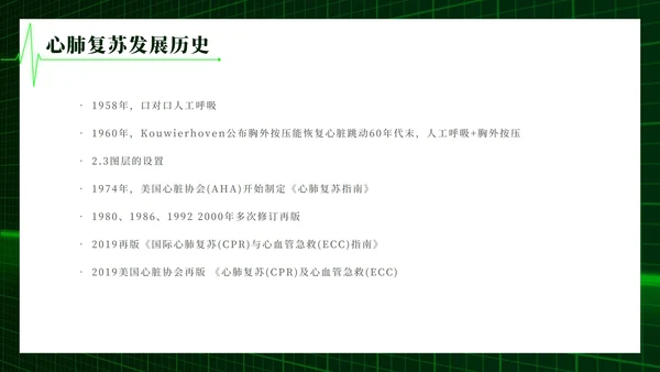 心肺复苏主题学习班会PPT模板