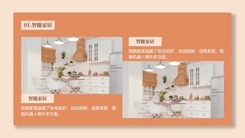 智能家居生活产品介绍PPT模板