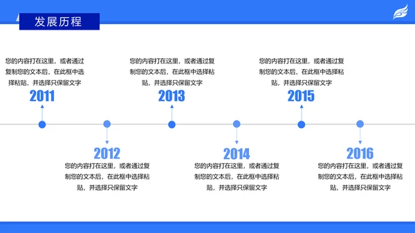 蓝色创意大气商业计划书PPT模板